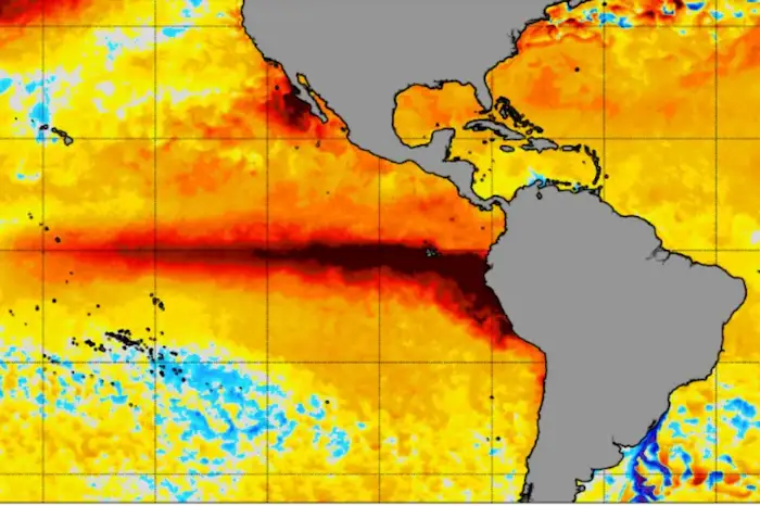 El Niño Is Just a Fraction of a Degree Away From Becoming the Strongest on Record