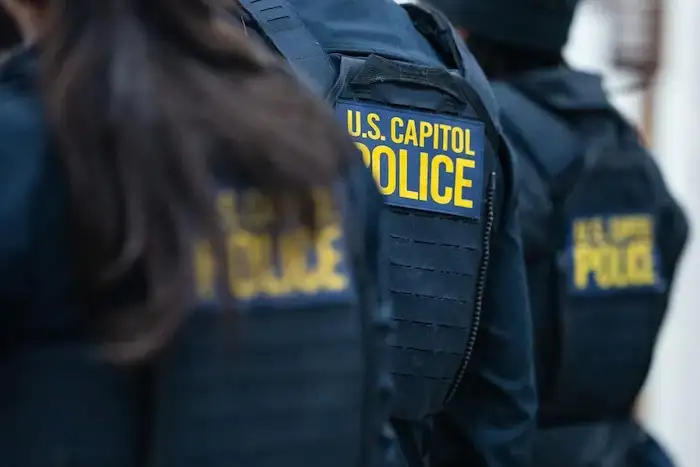 Capitol Police Officer Who Suffered Chemical Burns On Jan. 6 Sues Agency Over Alleged Discrimination